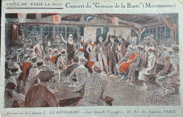 75 PARIS La Nuit Concert Du “Grenier De La Butte” Montmartre - París La Noche
