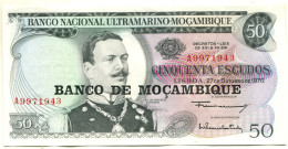 50 Escudos 27 Octobre 1970 Neuf 6 Euros - Mozambique
