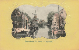 Gorinchem Haven Appeldijk Molen Reliëf RM526 - Gorinchem