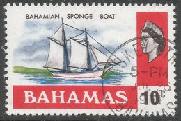 Bahamas. 1971 QEII. 10c Used. SG 367 - 1963-1973 Ministerial Government