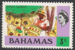 Bahamas. 1971 QEII. 3c MH. SG 361 - 1963-1973 Interne Autonomie