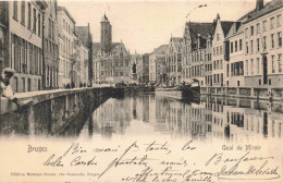 BELGIQUE - Flandre Occidentale- Bruges - Quai Du Miroir - Carte Postale Ancienne - Brugge