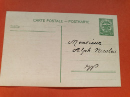 Luxembourg - Entier Postal Commercial De Luxembourg Pour Un Maire En 1922 - Réf 2325 - Interi Postali