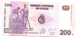 200 Francs 30 06 2013 Neuf 3 Euros - República Del Congo (Congo Brazzaville)