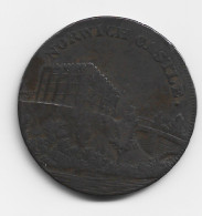 T53  -  GRAN BRETAÑA - Norwich Castle Half Penny Token Good Times Will Come 1794 - Sonstige & Ohne Zuordnung