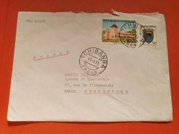 Gabon - Enveloppe De Tchibanga Pour La France En 1993 - Réf 2337 - Gabón (1960-...)