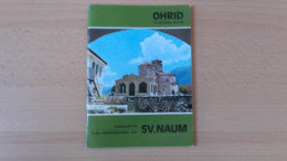 Ohrid.Manastir Sveti Naum.The Monastery Of Sv.Naum - Slawische Sprachen