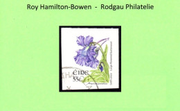 2007 55c Butterwort Self-adhesive Fully Imperforate With No Trace "perforations", From Row 4 With Rouletting At The Top - Used Stamps