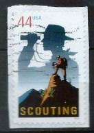 VERINIGTE STAATEN ETATS UNIS USA 2010 SCOUTING 44¢ USED ON PAPER SC 4472 YT 4290 MI 4630 SG 5060 - Used Stamps