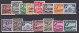 Antigua, Scott 107-121 (SG 120a-134), MLH - 1858-1960 Colonia Britannica