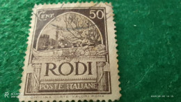 İTALYA-1944 -45 -  .   50 CENT      USED - Oblitérés