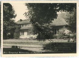 Berlin Tempelhof - Gärtnerhaus Im Bosepark - Foto-Ansichtskarte - Verlag Bruno Schroeter Berlin - Handabzug - Tempelhof