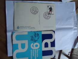 SAN MARINO   MAXIMUM CARDS SOLDIER  1978 2 SCAN  U.P.U - UPU (Wereldpostunie)