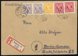 1946, Bizone, 24 (2) U.a., Brief - Covers & Documents