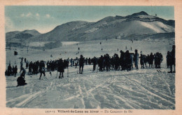 Sports D'Hiver - Villard De Lans En Hiver - Un Concours De Ski - Carte A. Mollaret N° 5932.13 - Sport Invernali