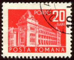 Pays : 410 (Roumanie : République Socialiste)  Yvert Et Tellier N° : Tx   130 A Gauche (o) / Michel RO P 116 A - Postage Due