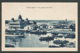 Carte P ( Port-Said / Vue Générale Des Ports ) - Port-Saïd