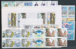 2001. Slovakia - Complete Year - Nuovi