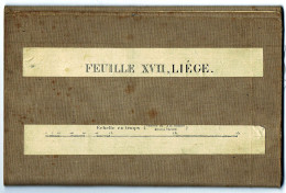 Feuille XVII, Liège ; 1907 ( 5 Scans) - Cartes Topographiques