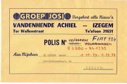 Izegem : Vandenhende Achiel ; 1978 ( Grote Omslag) - Banca & Assicurazione