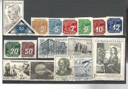 52513 ) Collection Czechoslovakia - Lots & Serien