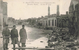 MILITARIA - Bataille De La Marne (6 Au 12 Septembre) - Revigny - La Rue De Vitry - Carte Postale Ancienne - Guerre 1914-18