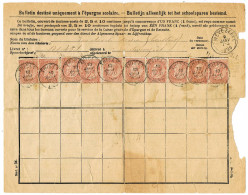 Zwevezele : Bulletijn Alleenlijk Tot Het Schoolsparen Bestemd' , 1899 - Banco & Caja De Ahorros