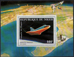 NIGER - Conquête De L'espace 1981 (feuillet) - Niger (1960-...)