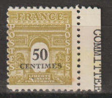 FRANCE : N° 704 ** (Type Arc De Triomphe) - PRIX FIXE - - 1944-45 Arco Di Trionfo