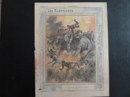 P5 - Protège Cahier - Les Eléphants - Chasse à L'Eléphant - Book Covers