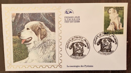 FRANCE Chien, Chiens, Dogs. Yvert N°3285 Fdc, Enveloppe 1° Jour (montagne Des Pyrénées) - Chiens