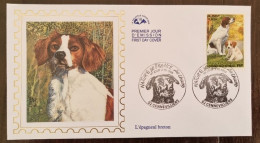 FRANCE Chien, Chiens, Dogs. Yvert N°3286 Fdc, Enveloppe 1° Jour (l'epagneul Breton) - Honden