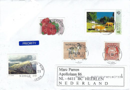 Norway 2023 Skien Cow Goat Farm Rose Mountain Cover - Ferme