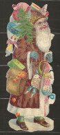 Découpis Pere Noel Année 1899 A 1900 - Motivos De Navidad