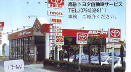 Télécarte  * TOYOTA * (1764) Phonecard  * VOITURE * Auto CAR * TELEFONKARTE  - Coches