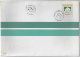 Brazil 2004 Postal Stationery Cover 10th Brapex Philatelic Exhibition In Curitiba Commemorative Cancel Crystal Palace - Entiers Postaux