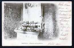 55. Marville. L' Ossuaire De Saint-Hilaire ( XV ème S.). Cachet Convoyeur Sedan à Verdun ( Ø 25 Mm).  Déc. 1900 - Andere & Zonder Classificatie