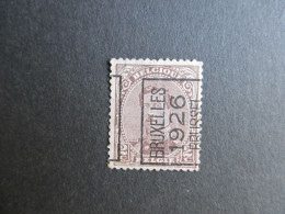 Nr 136 Type 1 - PREO - Var. Wit Punt Onder Laatste "E" Van België - 1915-1920 Alberto I