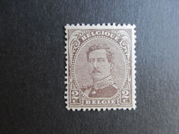 Nr 136 Type 1 - Luppi Var 67 - MH* - Bovenkader Links Verbogen - 1915-1920 Albert I.