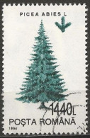 Romania 1994 - Mi 4990Y - YT 4168 ( Tree : Common Spruce ) - Gebruikt