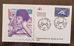 FRANCE Judo, Arts Martiaux, Yvert N°3111 Fdc, Enveloppe 1° Jour Soie. Emis En 1997 - Judo