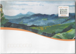 Brazil 2005 Postal Stationery Cover 1st National Philatelic Exhibition Held In Vila Rica Unused - Entiers Postaux