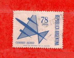 (Us.7) Argentina -° 1968 - Poste Aérienne -  . Yvert. P.a.121.  Used - Poste Aérienne