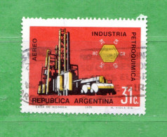 (Us.7) Argentina -° 1971 - Poste Aérienne -  . Yvert. P.a.140.  Used - Poste Aérienne