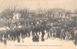 CPA 42 PANISSIERES / LA FANFARE ARRIVANT DU CONCOURS DE CANNES - Sonstige & Ohne Zuordnung