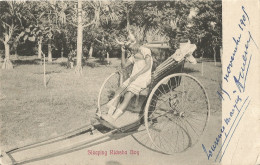 SOUTH AFRICA RSA - SLEEPING RICKSHA BOY - 1905 - Afrique