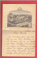 LE MANS 1907 INSTITUTION NOTRE DAME 23 RUE DE PARIS A LE MANS LETTRE D ALICE EDON DE BONNETABLE - Diplômes & Bulletins Scolaires