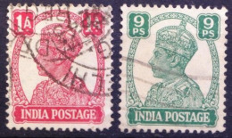 India 1943 Fine Used, King George VI With Imperial Crown Of India - 1936-47 Roi Georges VI