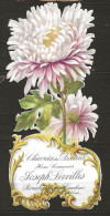 Découpis Publicitaire Joseph Lervilles Année 1900 - Flowers