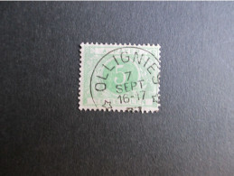 Nr TX3 - Centrale Sterstempel Ollignies - Postmarks With Stars